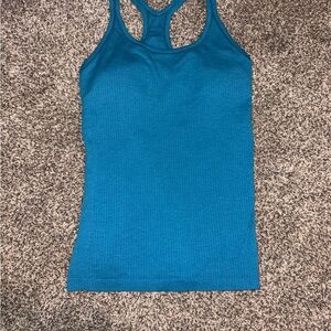 Lululemon Athletica Teal Racerback Tank Top